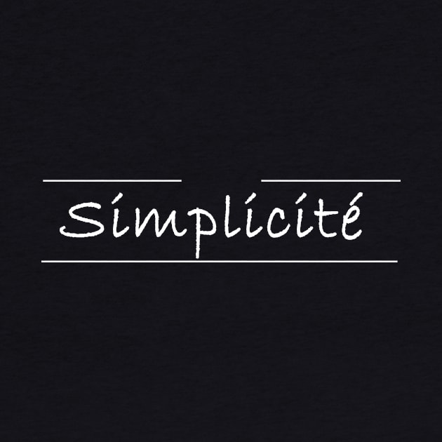Simplicite by MilenaS